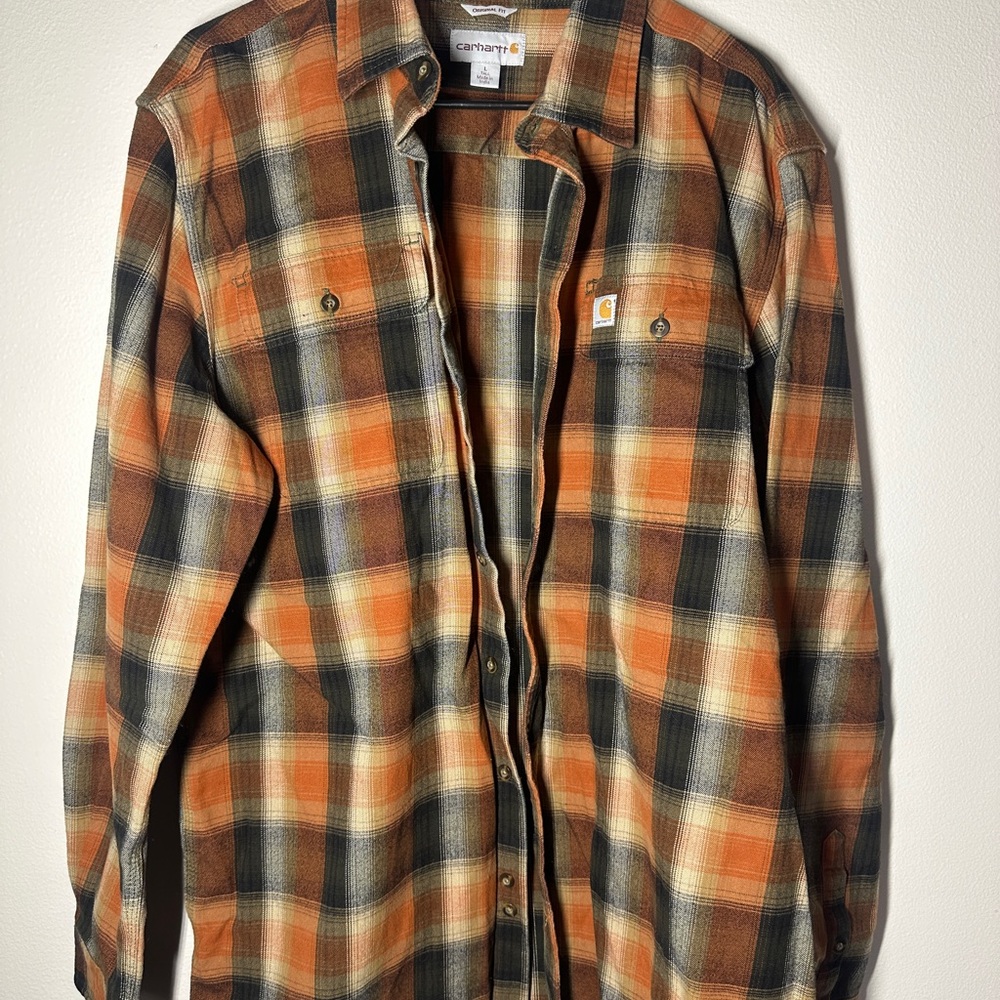 Carhartt Plaid Flannel Shirt